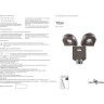 Светильник NOVOTECH TITAN LED с инфракрасным датчиком движения 357221 NV-357221